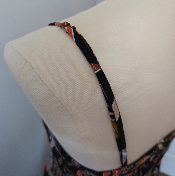 Garage | Button Front Mini Dress With Pockets | Size Lg - Picture 3 of 6